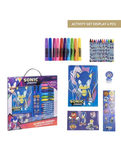 Set di Cancelleria Sonic Set di Cancelleria Sonic