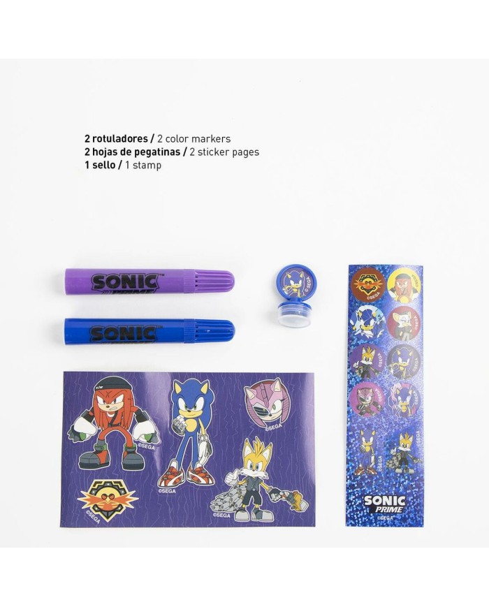 Set di Cancelleria Sonic Set di Cancelleria Sonic