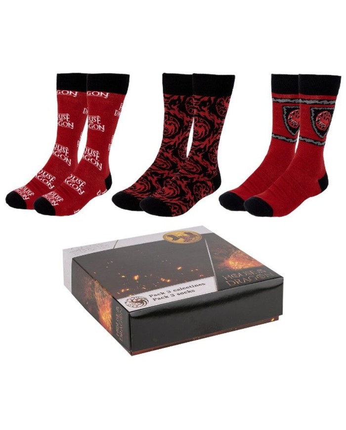 Calzini House of Dragon 36-41 3 Pezzi
