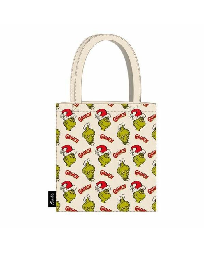 Borsa a Tracolla The Grinch Verde 36,0 x 39,0 x 0,4 cm