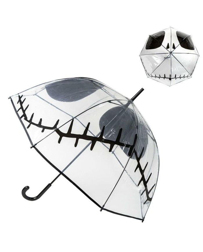 Ombrelli The Nightmare Before Christmas Trasparente 60 cm Ombrelli The Nightmare Before Christmas Trasparente 60 cm