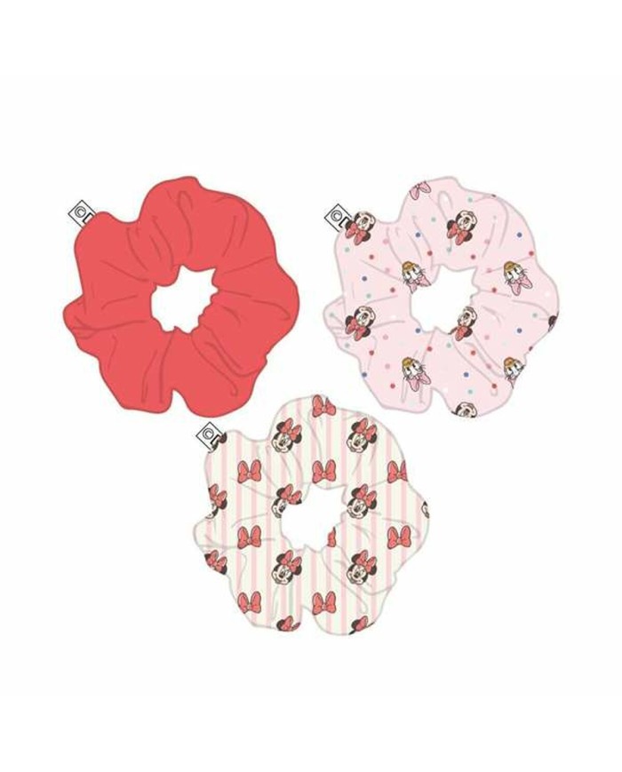Elastici per Capelli Minnie Mouse Rosso 3 Pezzi Elastici per Capelli Minnie Mouse Rosso 3 Pezzi
