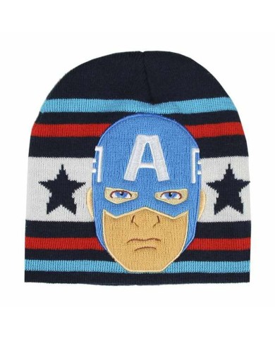 Berretto per Bambini Captain America The Avengers Blu scuro