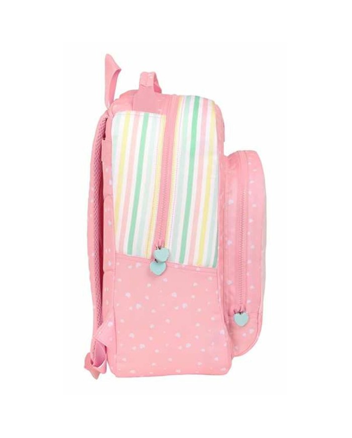 Zaino Scuola BlackFit8 Globitos Rosa 32 x 42 x 15 cm Zaino Scuola BlackFit8 Globitos Rosa 32 x 42 x 15 cm