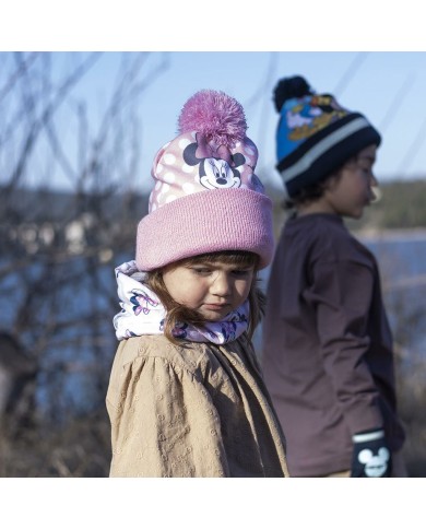 Berretto e Guanti Minnie Mouse Rosa chiaro 2 Pezzi Berretto e Guanti Minnie Mouse Rosa chiaro 2 Pezzi