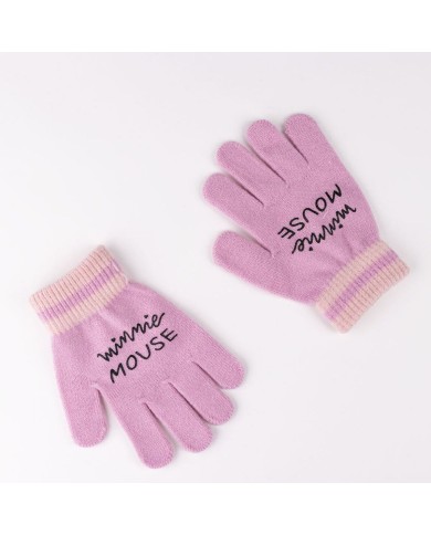 Berretto e Guanti Minnie Mouse Rosa chiaro 2 Pezzi Berretto e Guanti Minnie Mouse Rosa chiaro 2 Pezzi