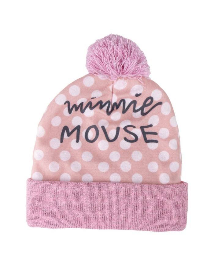 Berretto e Guanti Minnie Mouse Rosa chiaro 2 Pezzi