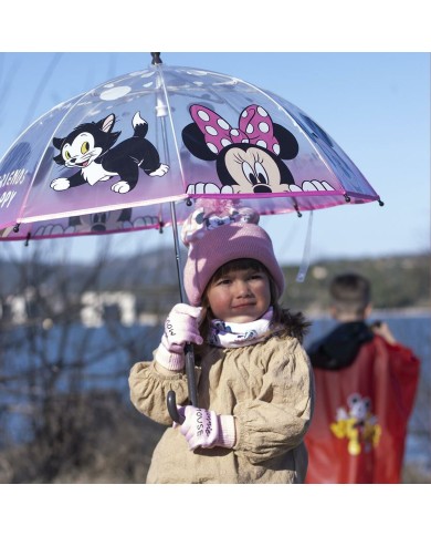 Berretto e Guanti Minnie Mouse Rosa chiaro 2 Pezzi Berretto e Guanti Minnie Mouse Rosa chiaro 2 Pezzi