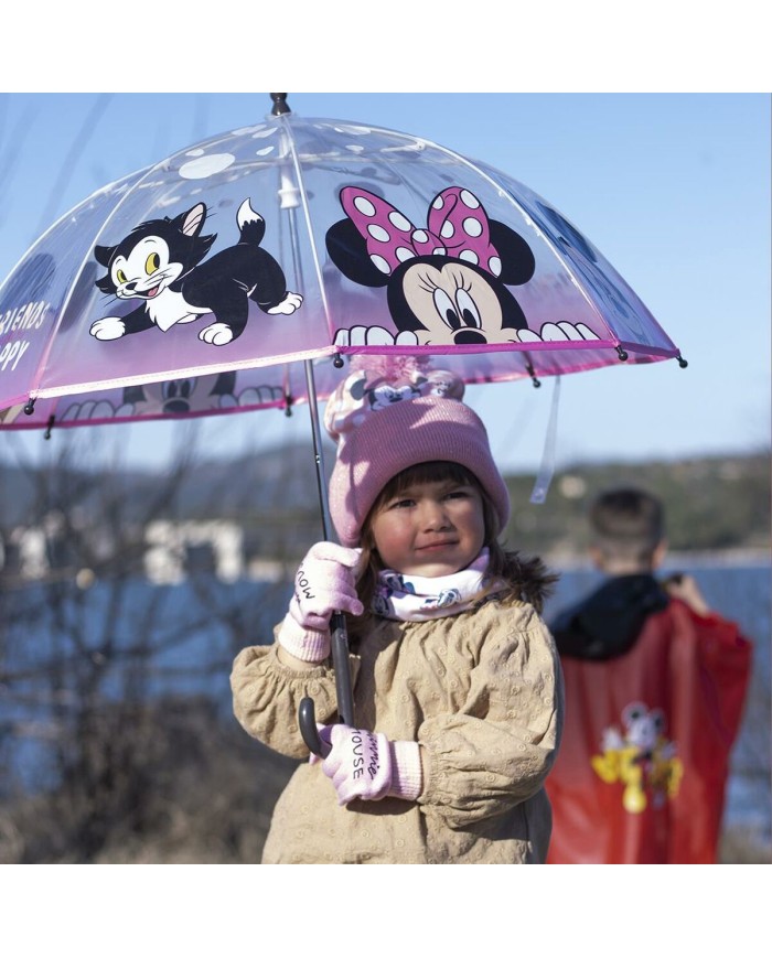 Berretto e Guanti Minnie Mouse Rosa chiaro 2 Pezzi Berretto e Guanti Minnie Mouse Rosa chiaro 2 Pezzi