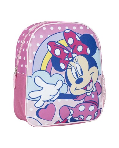 Zaino Scuola Minnie Mouse Rosa 25,0 x 30,0 x 9,0 cm