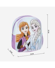 Zaino Scuola Frozen Azzurro 26,0 x 30,0 x 10,0 cm