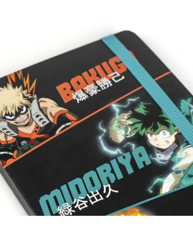 Set di Cancelleria My Hero Academia Nero 2 Pezzi Set di Cancelleria My Hero Academia Nero 2 Pezzi