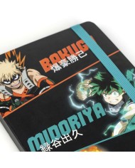 Set di Cancelleria My Hero Academia Nero 2 Pezzi Set di Cancelleria My Hero Academia Nero 2 Pezzi