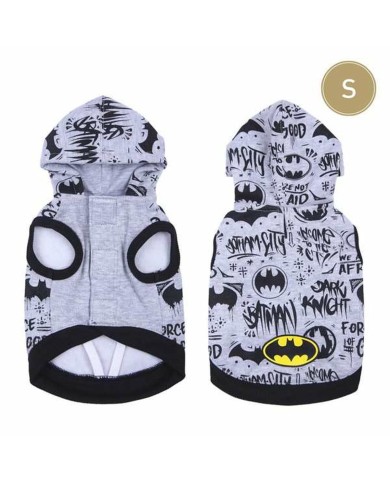 Felpa per Cani Batman S Grigio