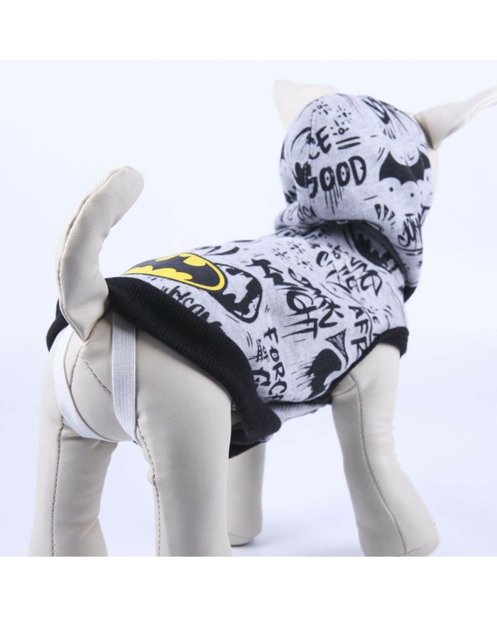Felpa per Cani Batman S Grigio