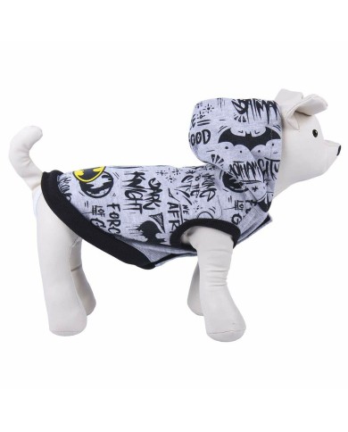 Felpa per Cani Batman S Grigio