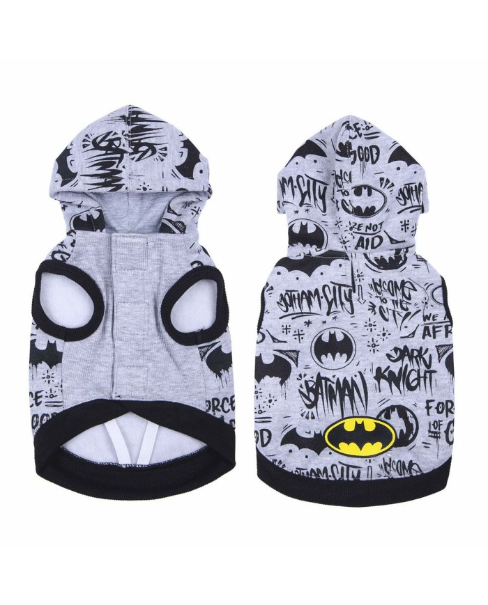 Felpa per Cani Batman S Grigio