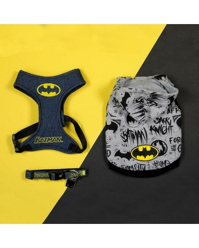 Felpa per Cani Batman S Grigio