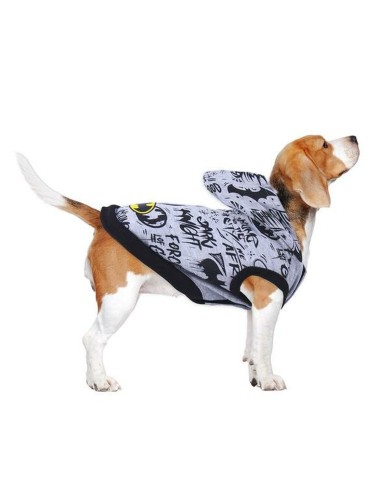 Felpa per Cani Batman S Grigio