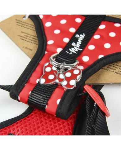 Imbracatura per Cani Minnie Mouse Rosso