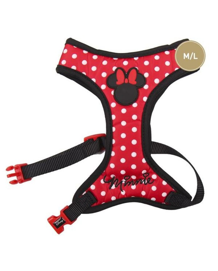 Imbracatura per Cani Minnie Mouse Rosso Imbracatura per Cani Minnie Mouse Rosso