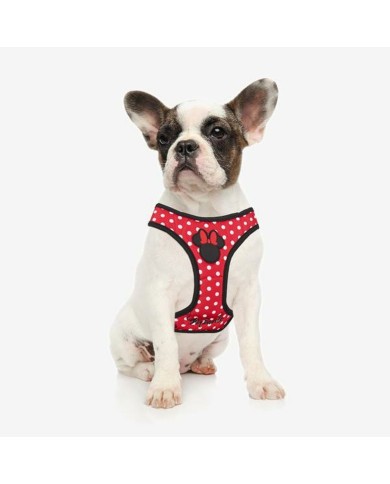 Imbracatura per Cani Minnie Mouse Rosso