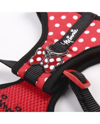 Imbracatura per Cani Minnie Mouse Rosso