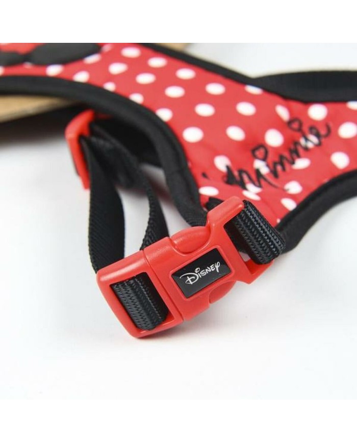 Imbracatura per Cani Minnie Mouse Rosso Imbracatura per Cani Minnie Mouse Rosso