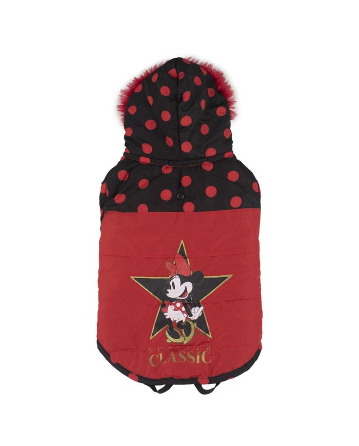 Cappotto per Cani Minnie Mouse Rosso L Cappotto per Cani Minnie Mouse Rosso L