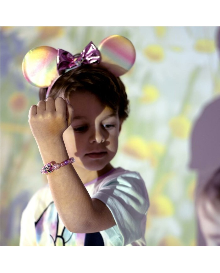 Set di Collana e Bracciali Minnie Mouse Rosa 2 Pezzi Set di Collana e Bracciali Minnie Mouse Rosa 2 Pezzi