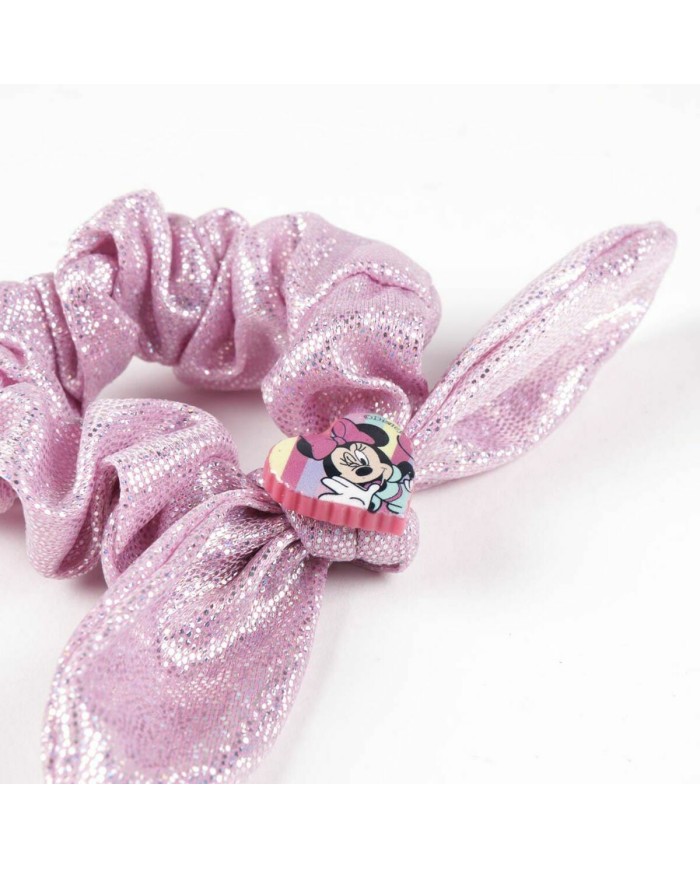 Elastici per Capelli Disney  Rosa Minnie Mouse Fiocco Set Elastici per Capelli Disney  Rosa Minnie Mouse Fiocco Set