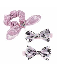 Elastici per Capelli Disney  Rosa Minnie Mouse Fiocco Set Elastici per Capelli Disney  Rosa Minnie Mouse Fiocco Set