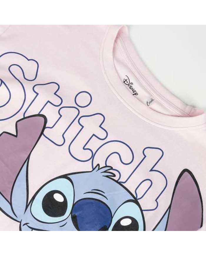 Maglia a Maniche Corte per Bambini Stitch 14 Anni
