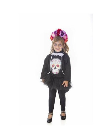 Costume per Bambini Catrina Taglia unica Costume per Bambini Catrina Taglia unica