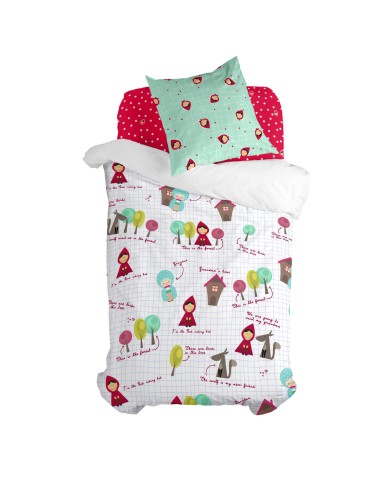 Federa HappyFriday Mr Fox Grandma Notebook Multicolore 80 x 80 cm Federa HappyFriday Mr Fox Grandma Notebook Multicolore 80 x 80 cm