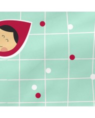 Federa HappyFriday Mr Fox Grandma Notebook Multicolore 80 x 80 cm Federa HappyFriday Mr Fox Grandma Notebook Multicolore 80 x 80 cm