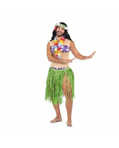 Costume per Adulti My Other Me Aloha Hawaiana Taglia unica