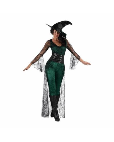 Costume per Adulti My Other Me Verde Strega M