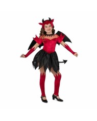 Costume per Bambini My Other Me Diavolo Donna 3-4 Anni Costume per Bambini My Other Me Diavolo Donna 3-4 Anni