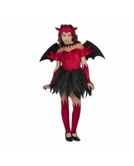 Costume per Bambini My Other Me Diavolo Donna 5-6 Anni Costume per Bambini My Other Me Diavolo Donna 5-6 Anni