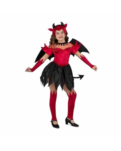 Costume per Bambini My Other Me Diavolo Donna 10-12 Anni Costume per Bambini My Other Me Diavolo Donna 10-12 Anni