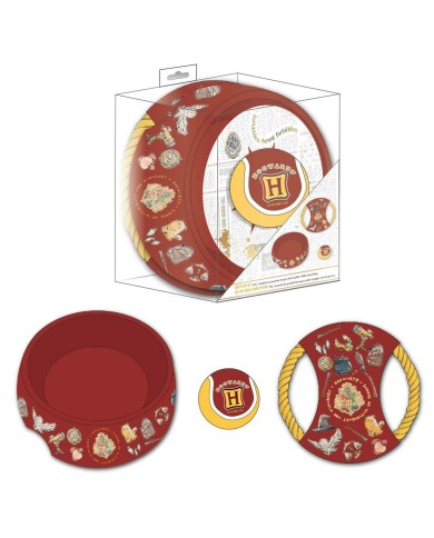 Set Regalo Harry Potter Rosso Scuro 21,0 x 21,0 x 8,8 cm Cane Set Regalo Harry Potter Rosso Scuro 21,0 x 21,0 x 8,8 cm Cane