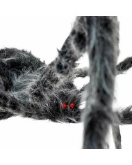 Decorazione per Halloween My Other Me Grigio 80 x 18 x 8 cm Ragno Decorazione per Halloween My Other Me Grigio 80 x 18 x 8 cm Ragno