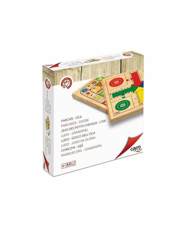 Tabellone per Parcheesi e Gioco dell'Oca Cayro Tabellone per Parcheesi e Gioco dell'Oca Cayro