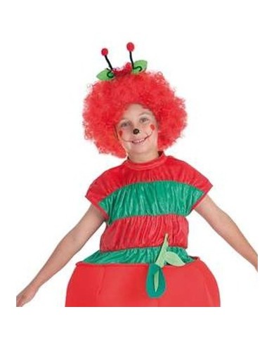 Costume per Bambini Verme Mela Costume per Bambini Verme Mela