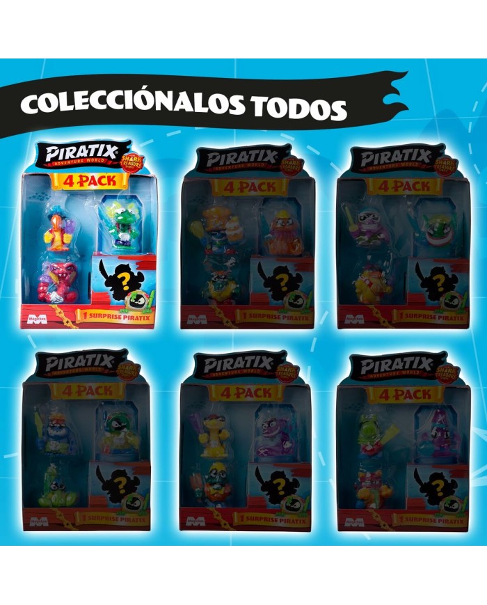 Playset Magicbox Piratix Shark Treasure