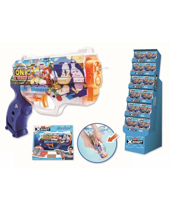 Pistola ad Acqua Zuru X-Shot Nano Skins Sonic Pistola ad Acqua Zuru X-Shot Nano Skins Sonic