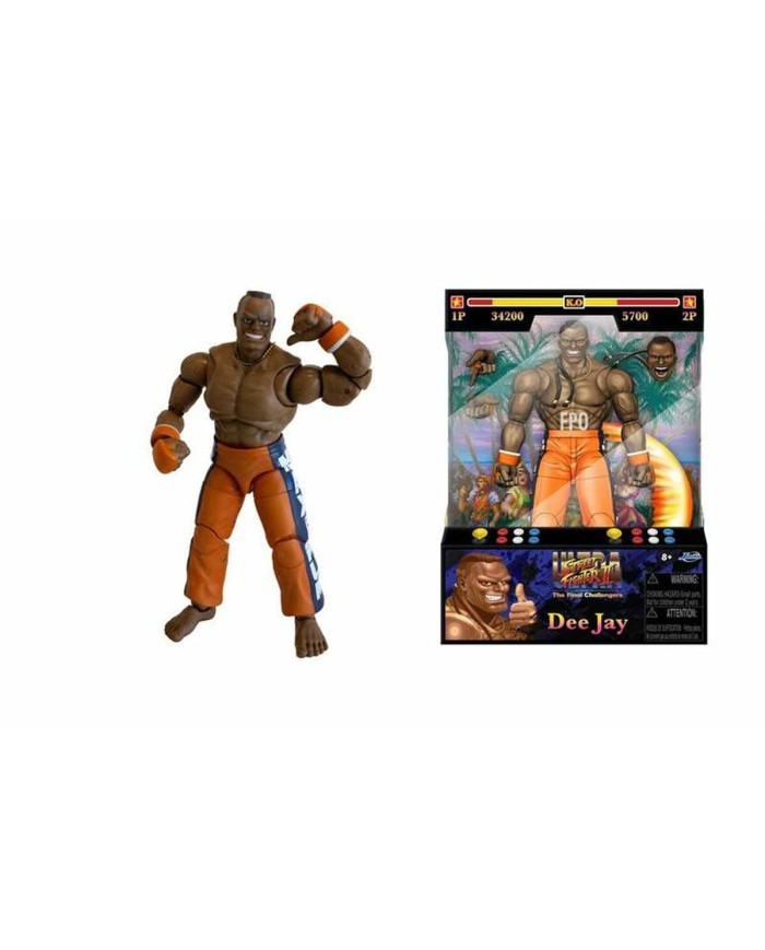 Personaggi d'Azione Street Fighter Ii Dee Jay 15 cm Personaggi d'Azione Street Fighter Ii Dee Jay 15 cm