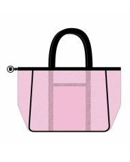Borsa da Mare Hello Kitty Rosa 62,0 x 39,0 x 20,0 cm Borsa da Mare Hello Kitty Rosa 62,0 x 39,0 x 20,0 cm