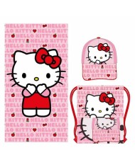 Telo da Mare Hello Kitty Rosa Telo da Mare Hello Kitty Rosa